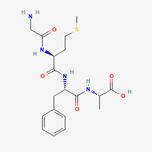 Glycyl-L-methionyl-L-phenylalanyl-L-alanine