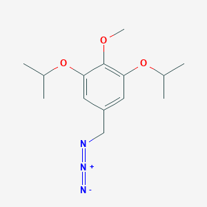 5-(Azidomethyl)-2-methoxy-1,3-bis[(propan-2-yl)oxy]benzene