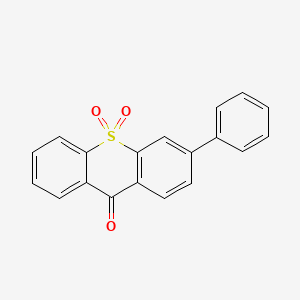 9H-Thioxanthen-9-one, 3-phenyl-, 10,10-dioxide