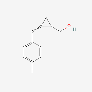 {2-[(4-Methylphenyl)methylidene]cyclopropyl}methanol