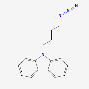 molecular formula C16H16N4 B14190203 9-(4-Azidobutyl)-9H-carbazole CAS No. 917501-68-9