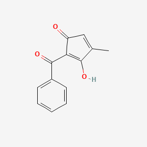 2-Benzoyl-3-hydroxy-4-methylcyclopenta-2,4-dien-1-one