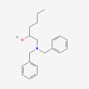 1-(Dibenzylamino)hexan-2-ol