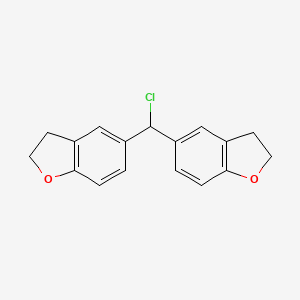 5,5'-(Chloromethylene)bis(2,3-dihydro-1-benzofuran)