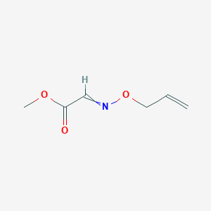 molecular formula C6H9NO3 B14190296 Methyl {[(prop-2-en-1-yl)oxy]imino}acetate CAS No. 919763-66-9