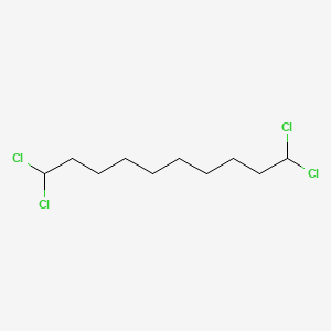 molecular formula C10H18Cl4 B1419033 1,1,10,10-四氯癸烷 CAS No. 33025-70-6