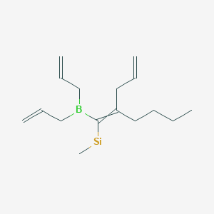 molecular formula C16H27BSi B14190407 CID 78069118 