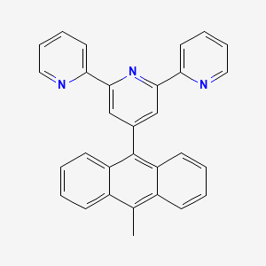 4-(10-Methylanthracen-9-yl)-2,6-dipyridin-2-ylpyridine