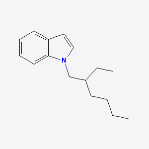 molecular formula C16H23N B14190474 1-(2-Ethylhexyl)-1h-indole CAS No. 836682-40-7