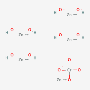 molecular formula CrH8O12Zn5 B1419048 五锌铬酸八氢氧化物 CAS No. 49663-84-5