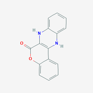 7,12-Dihydro-6H-[1]benzopyrano[3,4-b]quinoxalin-6-one