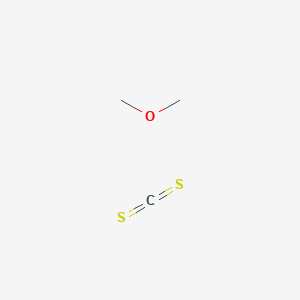 molecular formula C3H6OS2 B14190548 Methanedithione--methoxymethane (1/1) CAS No. 857722-40-8