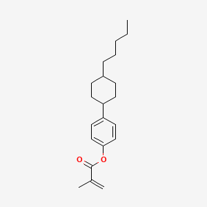 4-(4-Pentylcyclohexyl)phenyl 2-methylprop-2-enoate