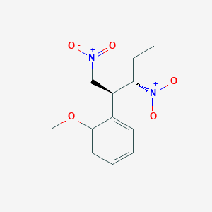 1-[(2S,3S)-1,3-dinitropentan-2-yl]-2-methoxybenzene