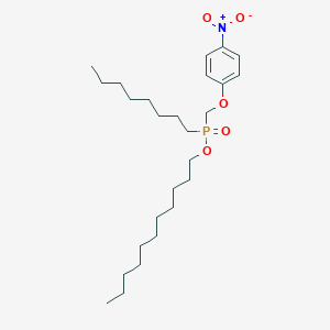 Undecyl [(4-nitrophenoxy)methyl]octylphosphinate