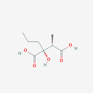 (2R,3S)-2-hydroxy-3-methyl-2-propylbutanedioic acid