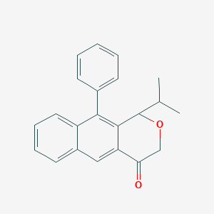 10-Phenyl-1-(propan-2-yl)-1H-naphtho[2,3-c]pyran-4(3H)-one