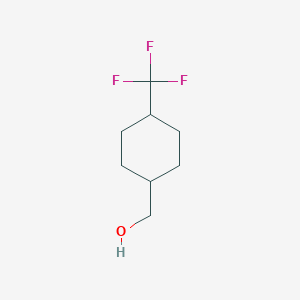 molecular formula C8H13F3O B1419080 trans-(4-(Trifluoromethyl)cyclohexyl)methanol CAS No. 883731-58-6