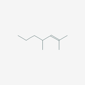 molecular formula C9H18 B14190834 2,4-Dimethylhept-2-ene CAS No. 860116-58-1