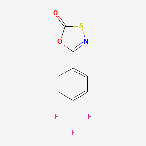 5-(4-Trifluoromethylphenyl)[1,3,4]oxathiazol-2-one