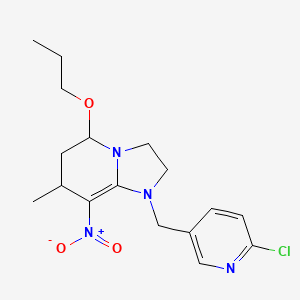 molecular formula C17H23ClN4O3 B1419100 Paichongding CAS No. 948994-16-9