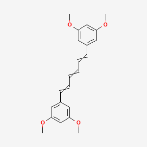 1,1'-(Hexa-1,3,5-triene-1,6-diyl)bis(3,5-dimethoxybenzene)