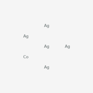 molecular formula Ag5Co B14191042 Cobalt;silver CAS No. 916244-24-1