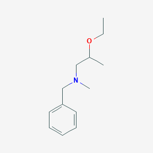 molecular formula C13H21NO B14191055 N-Benzyl-2-ethoxy-N-methylpropan-1-amine CAS No. 900496-17-5