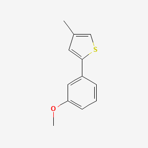 2-(3-Methoxyphenyl)-4-methylthiophene