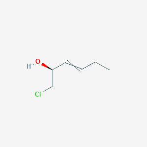 molecular formula C6H11ClO B14191070 (2S)-1-Chlorohex-3-en-2-ol CAS No. 927683-69-0