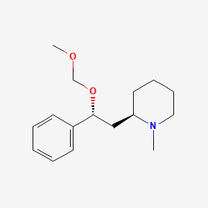 (2R)-2-[(2R)-2-(Methoxymethoxy)-2-phenylethyl]-1-methylpiperidine