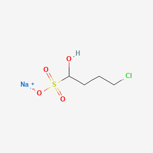 molecular formula C4H8ClNaO4S B1419113 4-氯-1-羟基丁烷-1-磺酸钠 CAS No. 54322-20-2