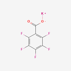molecular formula C7F5KO2 B1419116 五氟苯甲酸钾 CAS No. 58521-27-0