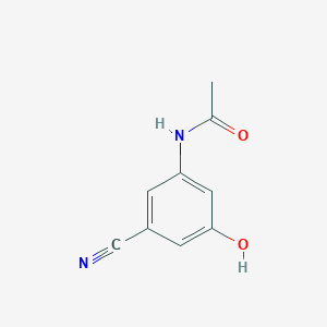 N-(3-Cyano-5-hydroxyphenyl)acetamide