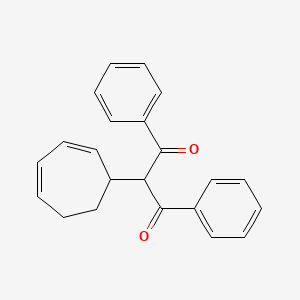 2-Cyclohepta-2,4-dien-1-yl-1,3-diphenylpropane-1,3-dione