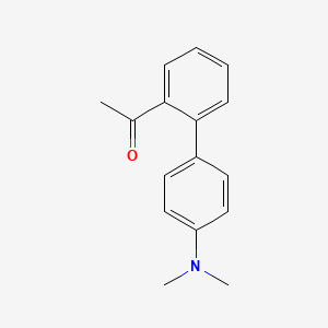 1-[4'-(Dimethylamino)[1,1'-biphenyl]-2-yl]ethan-1-one