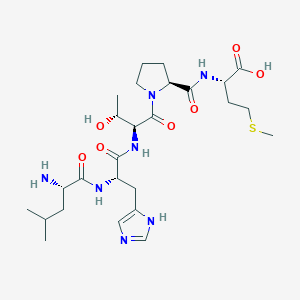 L-Leucyl-L-histidyl-L-threonyl-L-prolyl-L-methionine