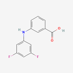 3-(3,5-Difluoroanilino)benzoic acid