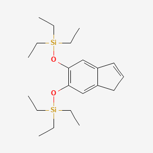 [1H-Indene-5,6-diylbis(oxy)]bis(triethylsilane)