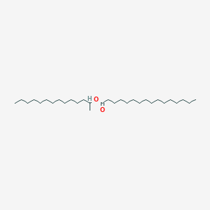 molecular formula C30H60O2 B14191359 Tetradecan-2-YL hexadecanoate CAS No. 865675-32-7