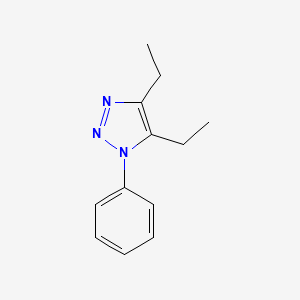 4,5-Diethyl-1-phenyl-1H-1,2,3-triazole