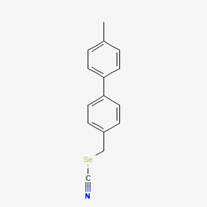 (4'-Methyl[1,1'-biphenyl]-4-yl)methyl selenocyanate