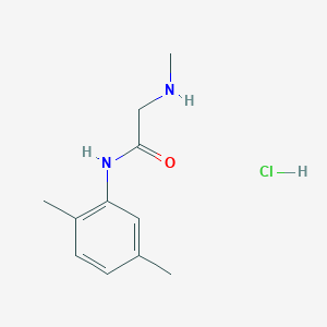 molecular formula C11H17ClN2O B1419144 N-(2,5-二甲基苯基)-2-(甲基氨基)乙酰胺盐酸盐 CAS No. 1171227-75-0