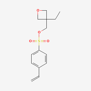 (3-Ethyloxetan-3-yl)methyl 4-ethenylbenzene-1-sulfonate