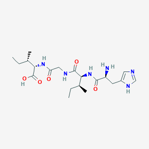 L-Histidyl-L-isoleucylglycyl-L-isoleucine