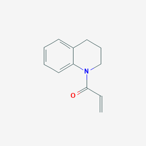 molecular formula C12H13NO B1419153 1-(1,2,3,4-四氢喹啉-1-基)丙-2-烯-1-酮 CAS No. 88611-48-7