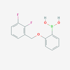 molecular formula C13H11BF2O3 B1419155 (2-((2,3-二氟苯基)氧基)苯基)硼酸 CAS No. 1256355-81-3