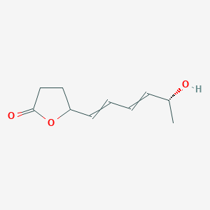 5-[(5R)-5-Hydroxyhexa-1,3-dien-1-yl]oxolan-2-one