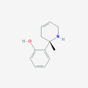 2-[(2S)-2-Methyl-1,2,3,6-tetrahydropyridin-2-yl]phenol