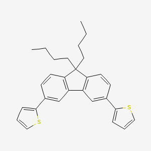 2,2'-(9,9-Dibutyl-9H-fluorene-3,6-diyl)dithiophene